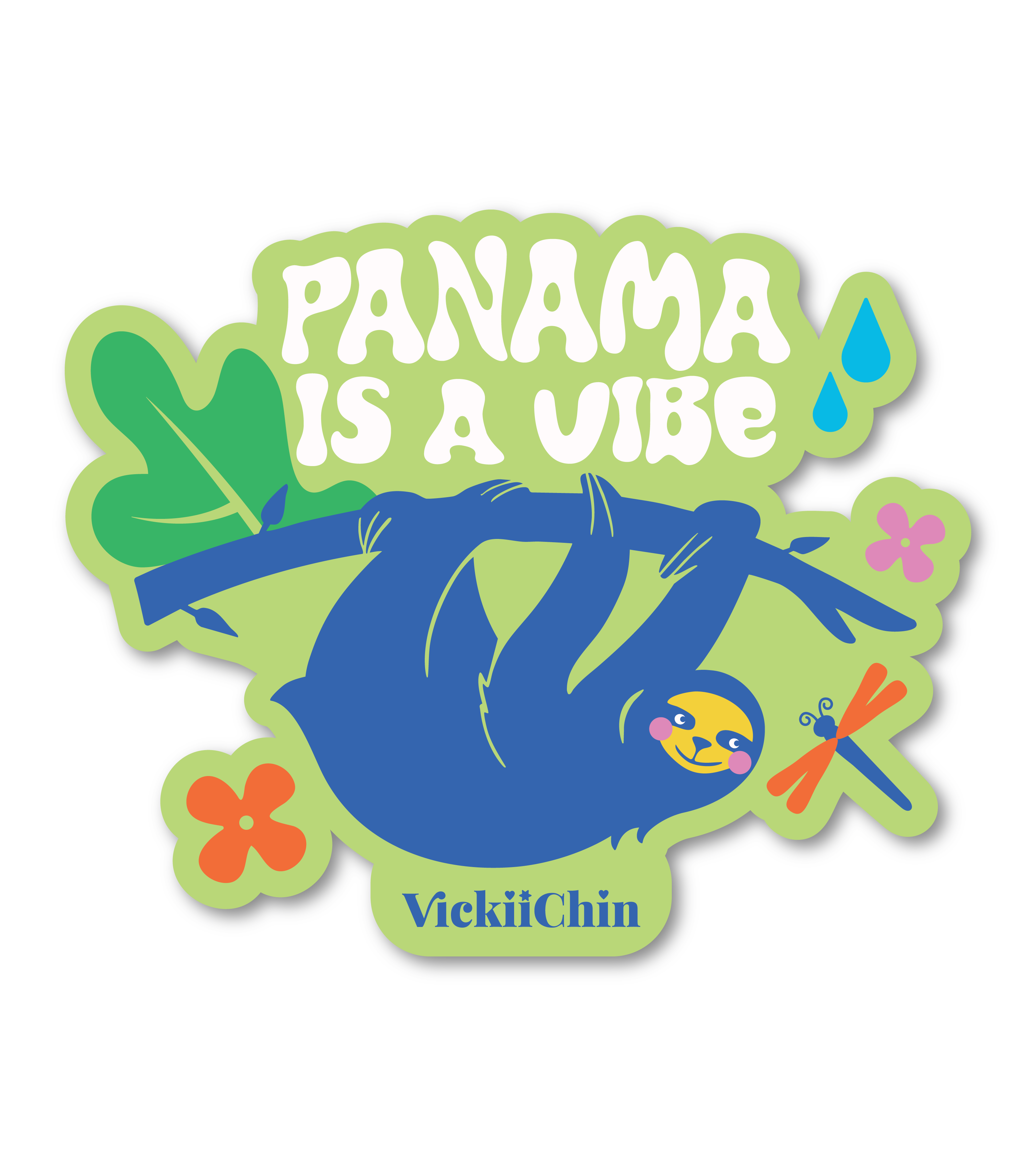 Sticker 3" – Panama is a Vibe (vinil)