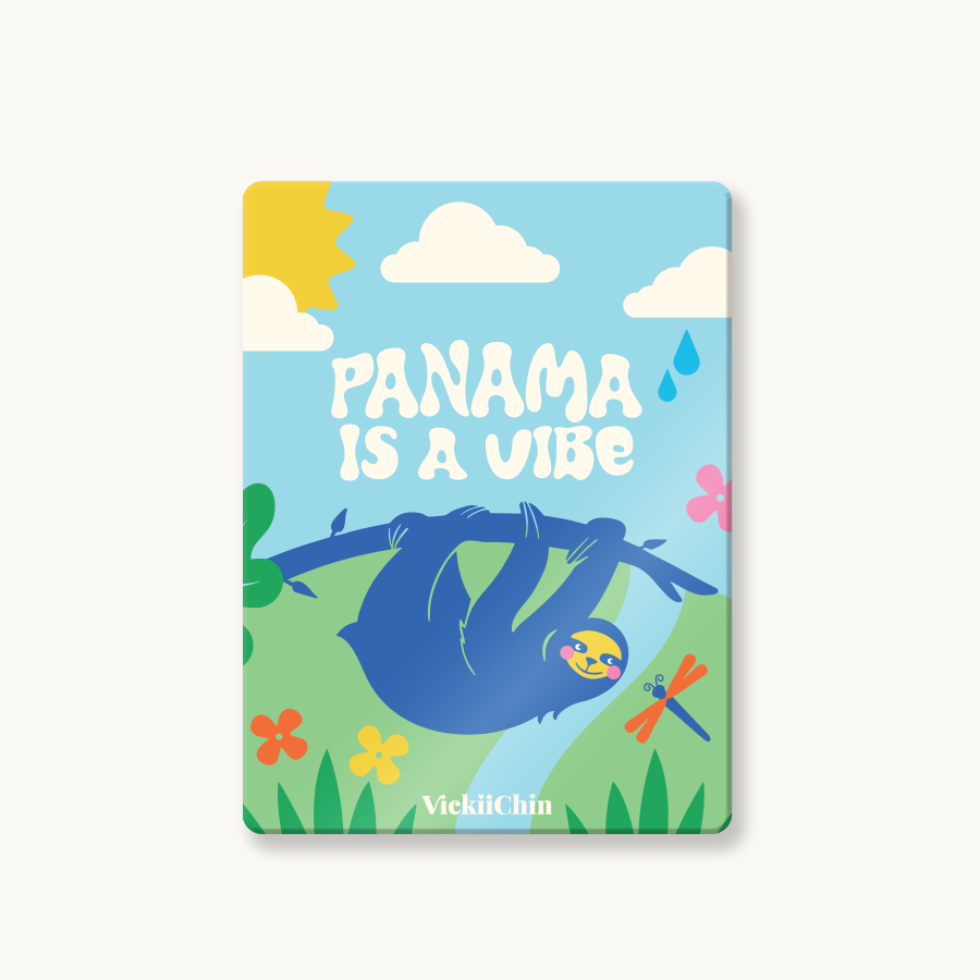 Imán Decorativo 3x4"- Panama Is A Vibe
