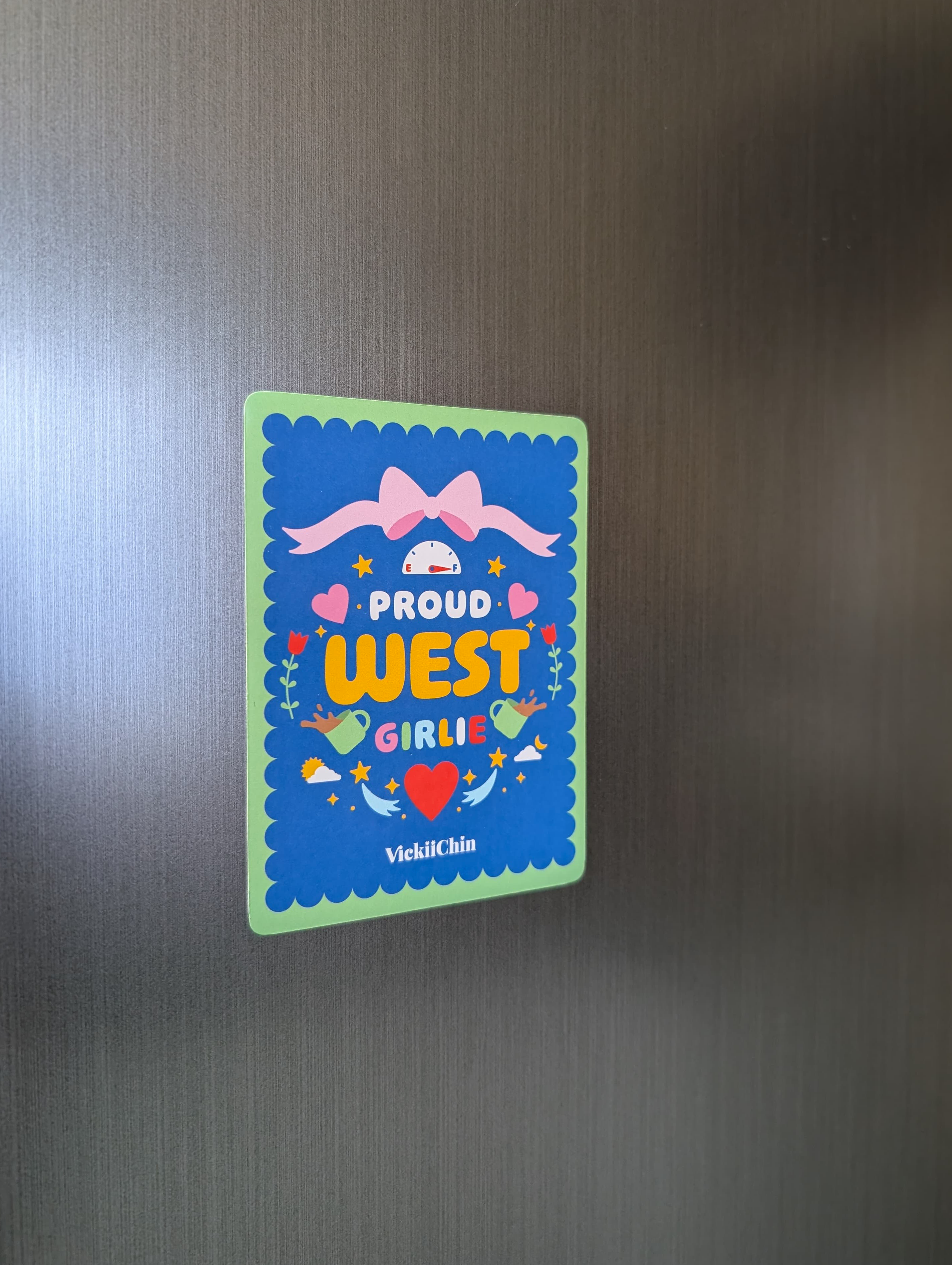 Imán Decorativo 3x4"- Proud West Girlie