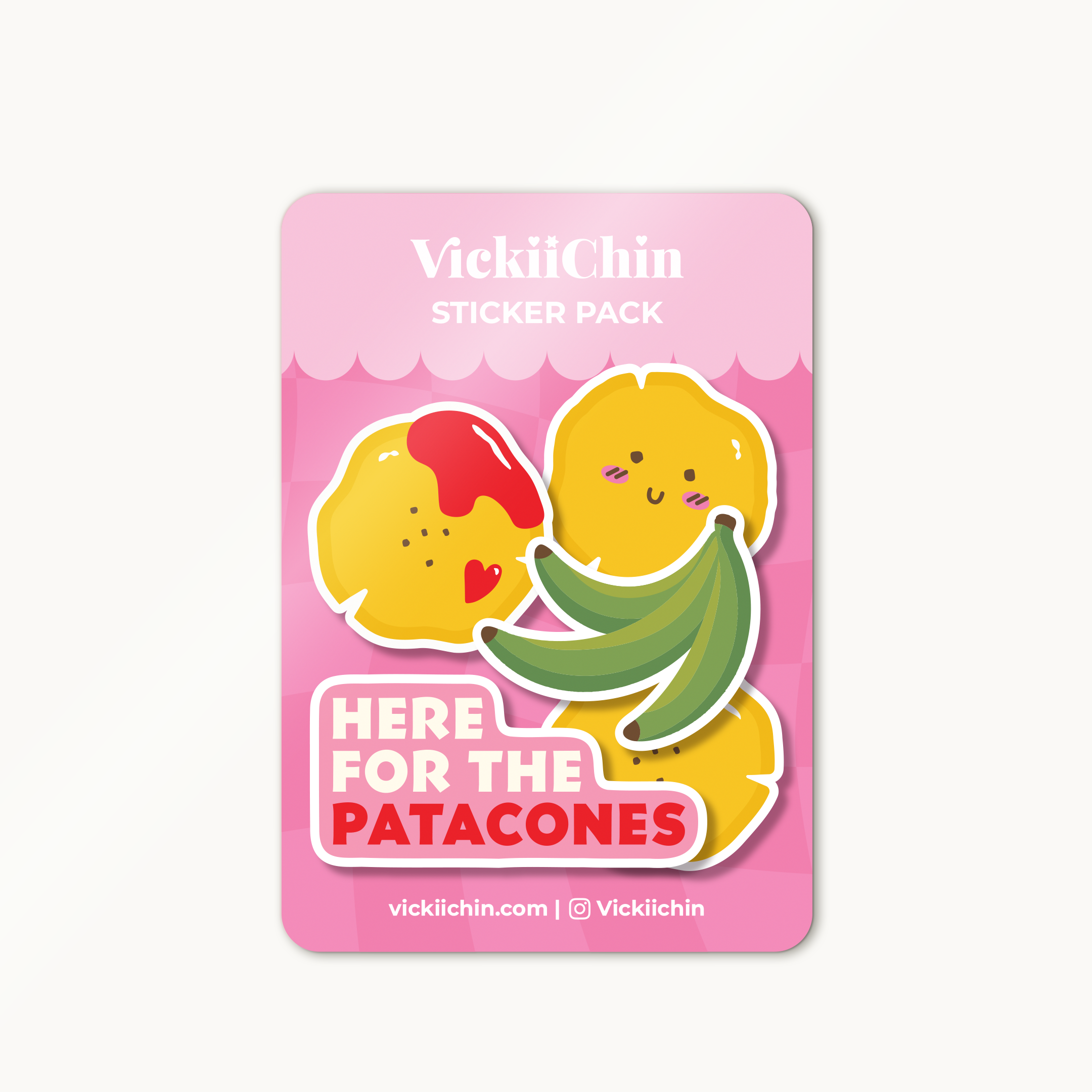 Sticker Pack – Here For The Patacones