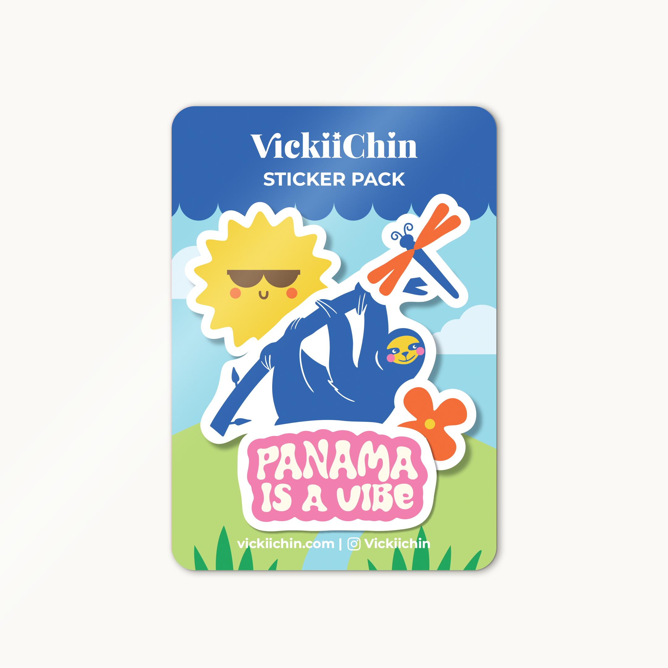 Sticker Pack – Panama is a Vibe