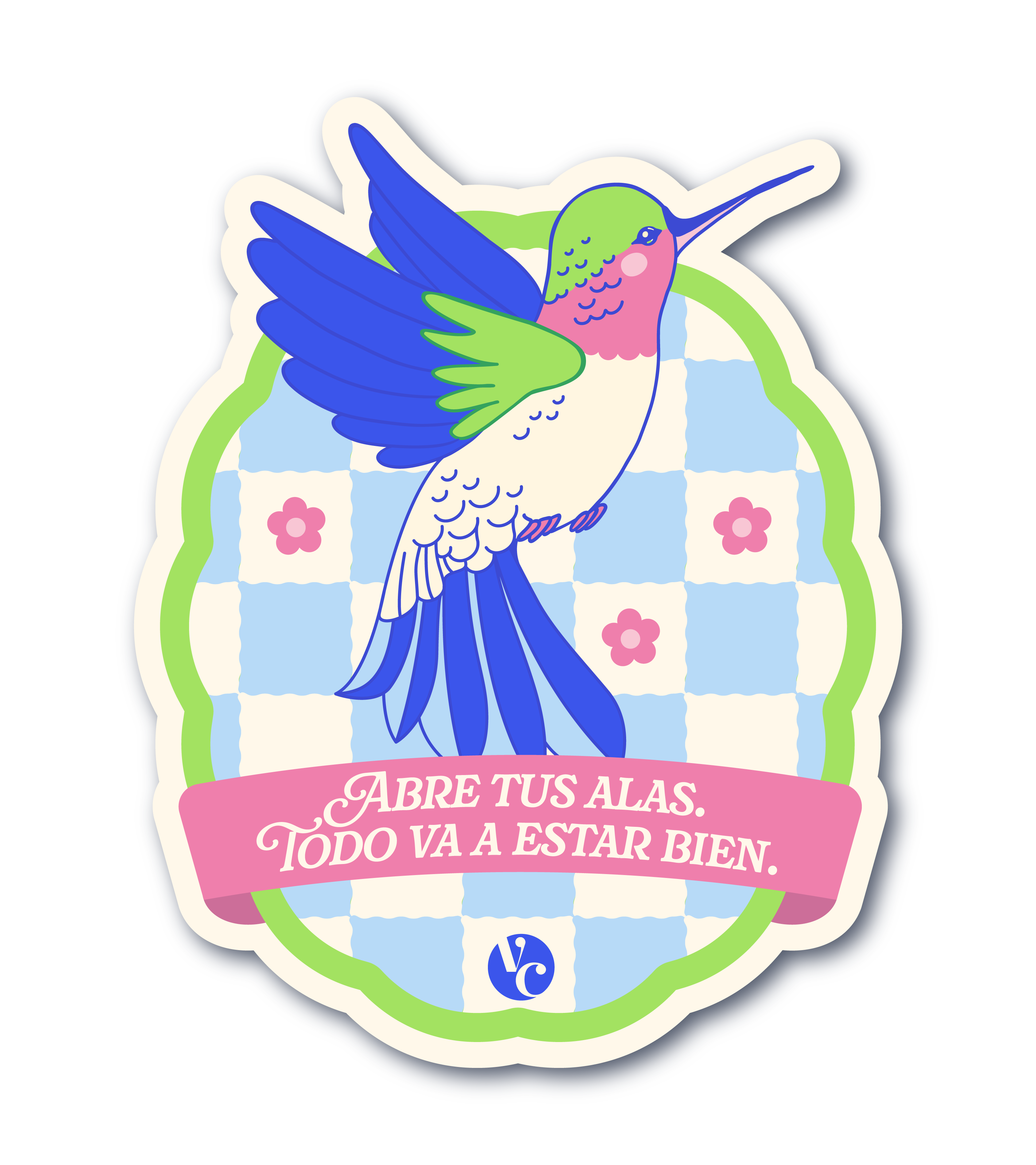 Sticker 3" – Todo Va a Estar Bien
