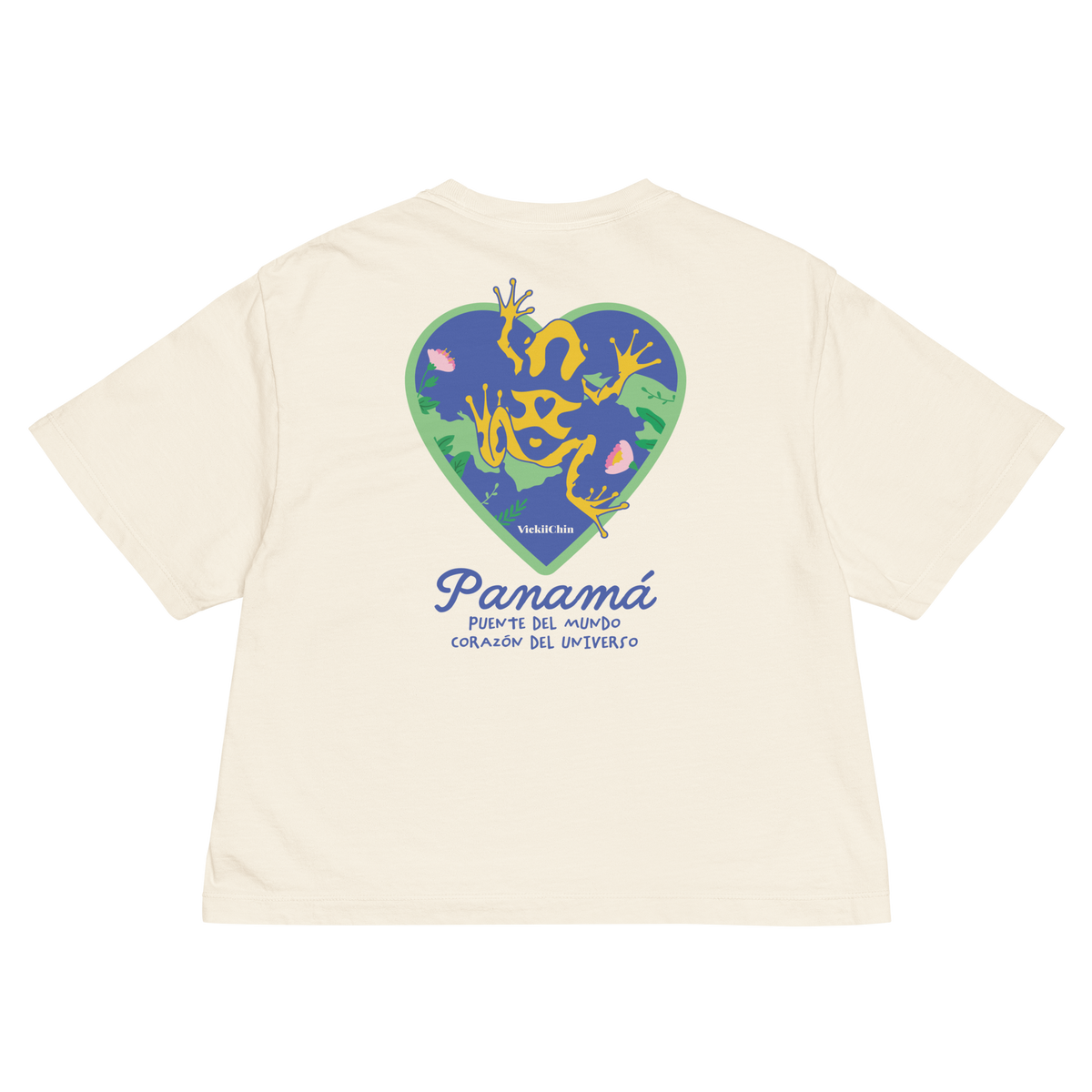 Boxy T-Shirt - Panamá Corazón del Universo