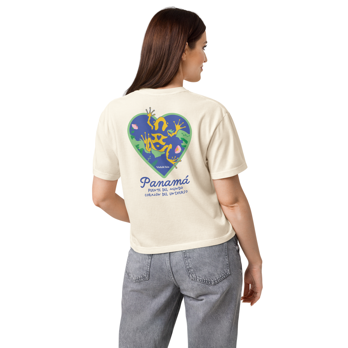 Boxy T-Shirt - Panamá Corazón del Universo